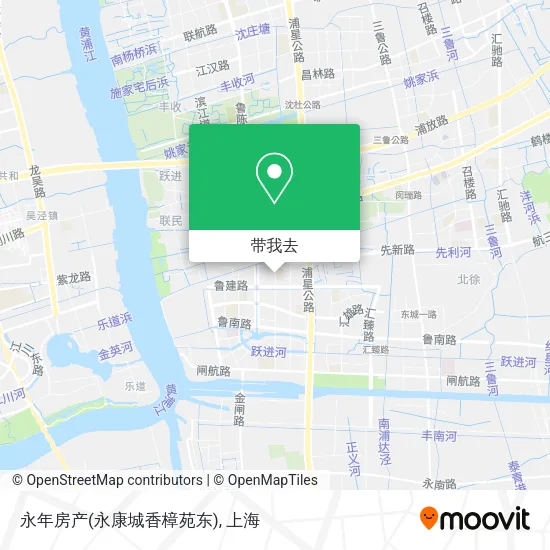 永年房产(永康城香樟苑东)地图