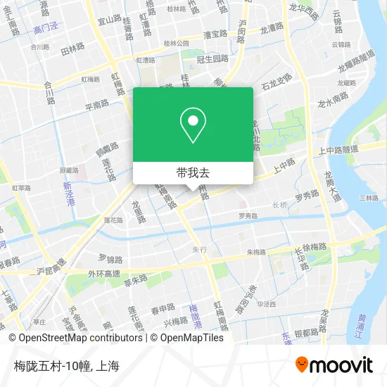 梅陇五村-10幢地图