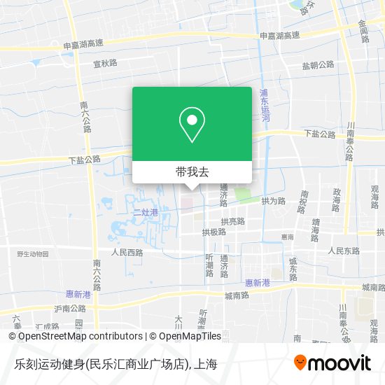 乐刻运动健身(民乐汇商业广场店)地图