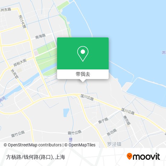 方杨路/钱何路(路口)地图