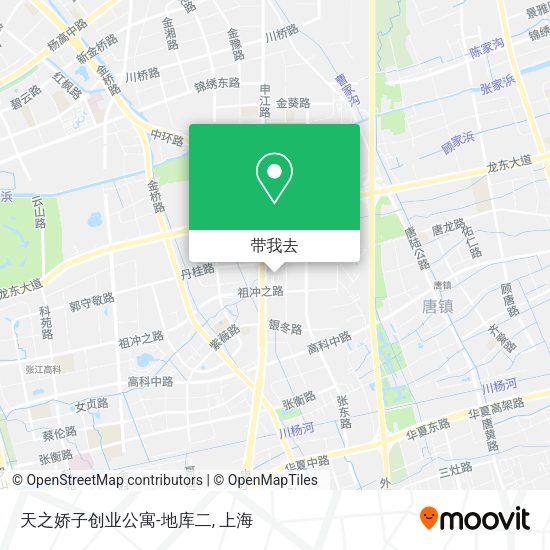 天之娇子创业公寓-地库二地图