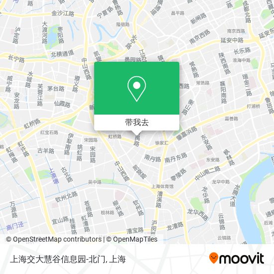 上海交大慧谷信息园-北门地图