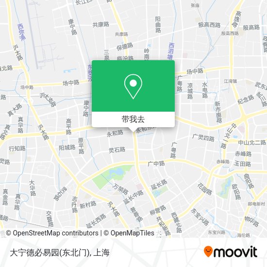 大宁德必易园(东北门)地图