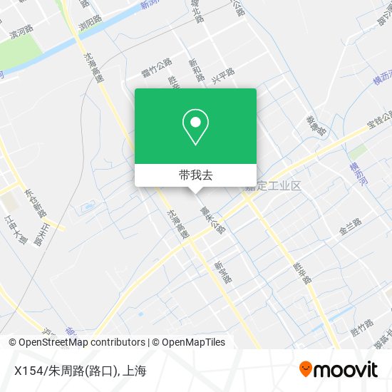 X154/朱周路(路口)地图