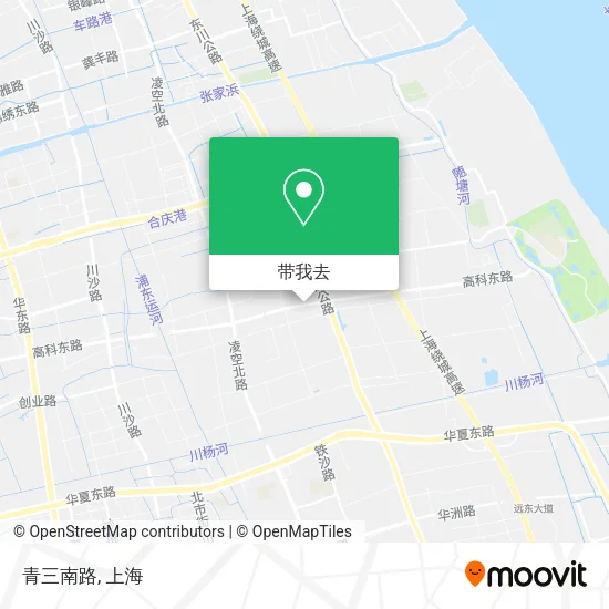 青三南路地图