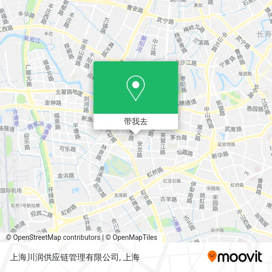 上海川润供应链管理有限公司地图