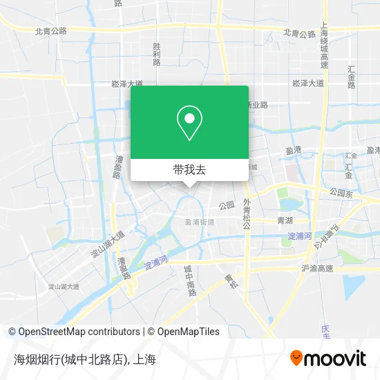 海烟烟行(城中北路店)地图