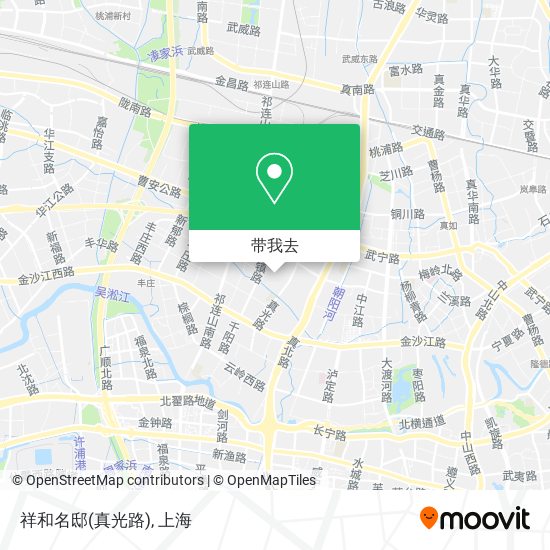 祥和名邸(真光路)地图