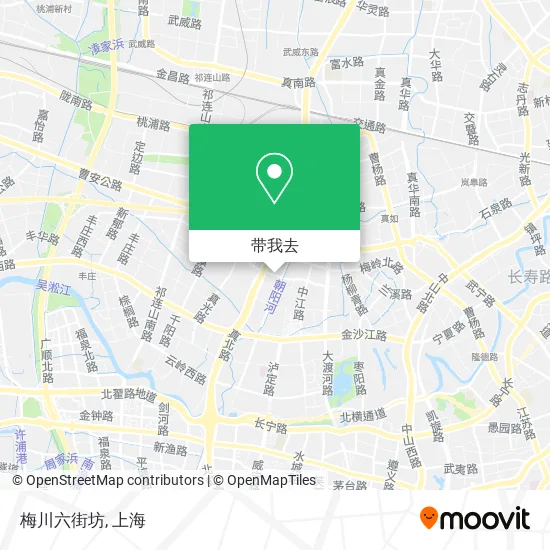 梅川六街坊地图