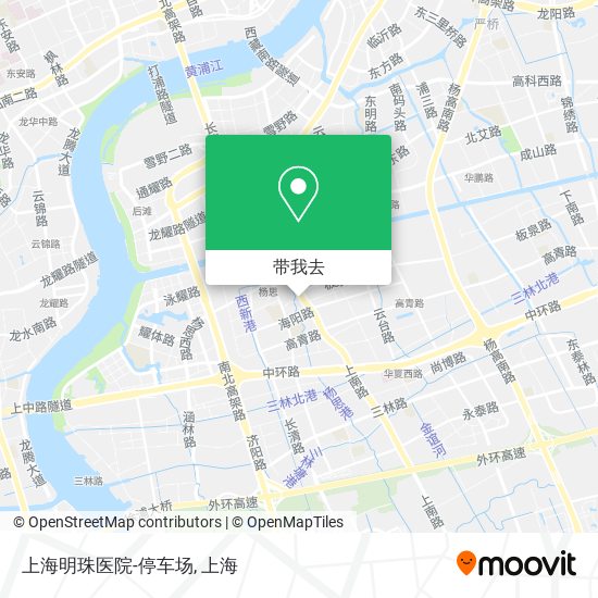 上海明珠医院-停车场地图
