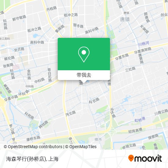 海森琴行(孙桥店)地图