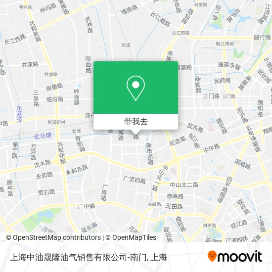 上海中油晟隆油气销售有限公司-南门地图