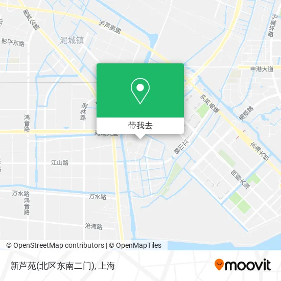 新芦苑(北区东南二门)地图
