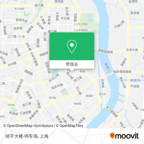 靖宇大楼-停车场地图