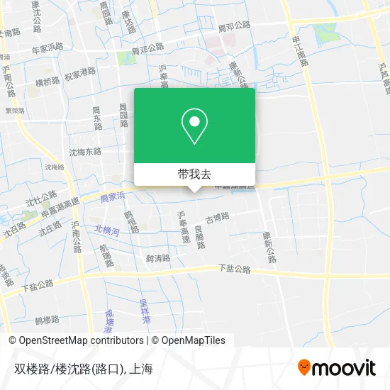 双楼路/楼沈路(路口)地图