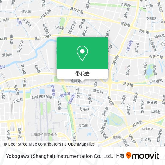 Yokogawa (Shanghai) Instrumentation Co., Ltd.地图