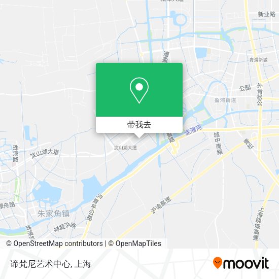 谛梵尼艺术中心地图