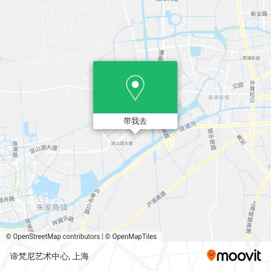 谛梵尼艺术中心地图