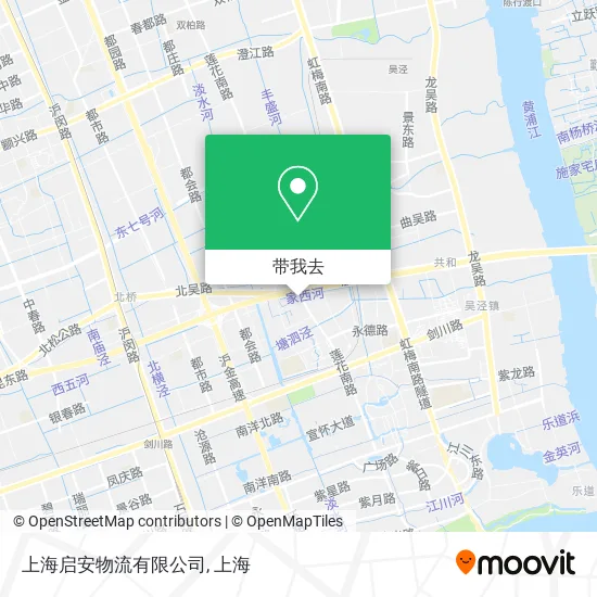 上海启安物流有限公司地图