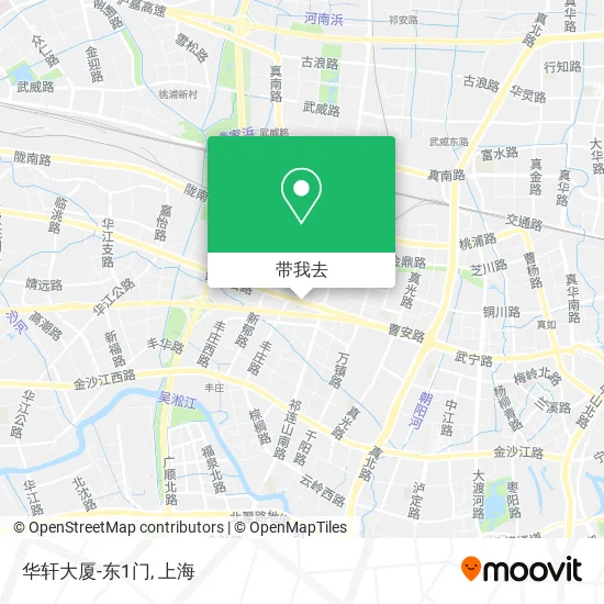 华轩大厦-东1门地图