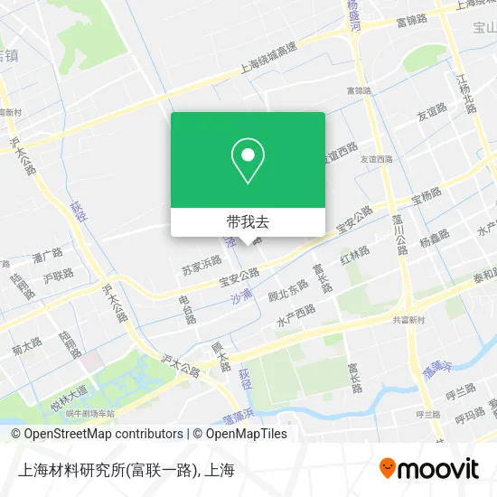 上海材料研究所(富联一路)地图