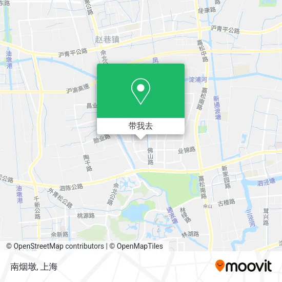 南烟墩地图
