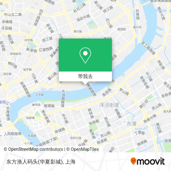 东方渔人码头(华夏影城)地图