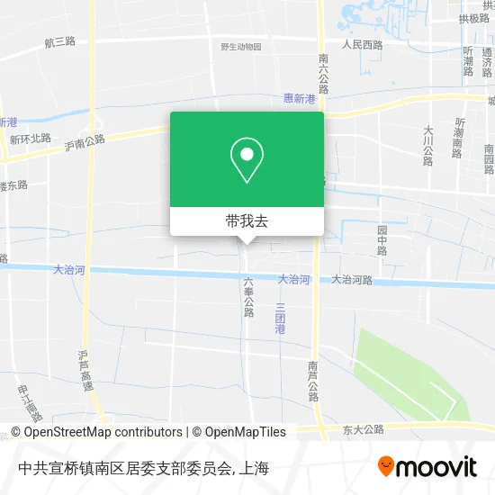 中共宣桥镇南区居委支部委员会地图