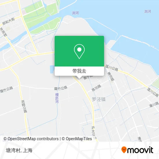 塘湾村地图