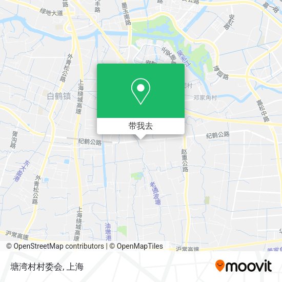 塘湾村村委会地图