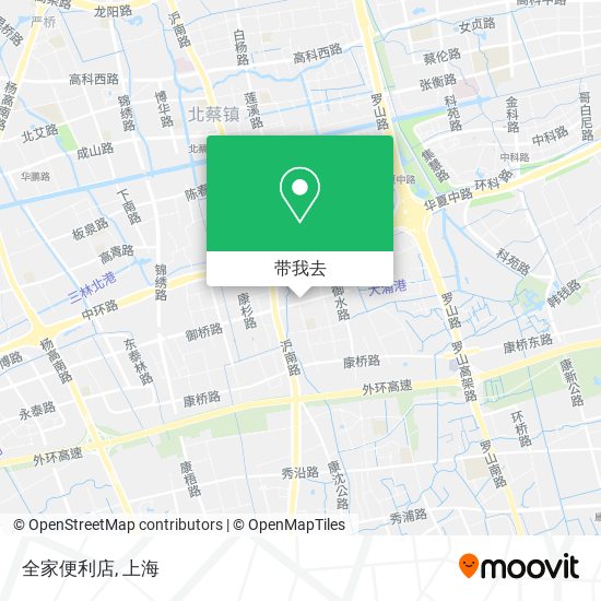 全家便利店地图