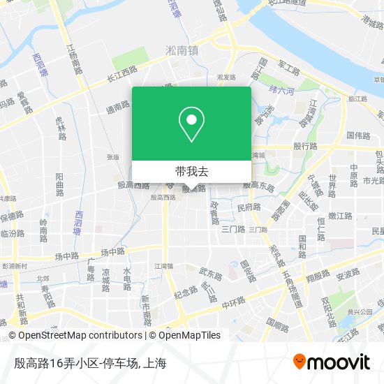 殷高路16弄小区-停车场地图
