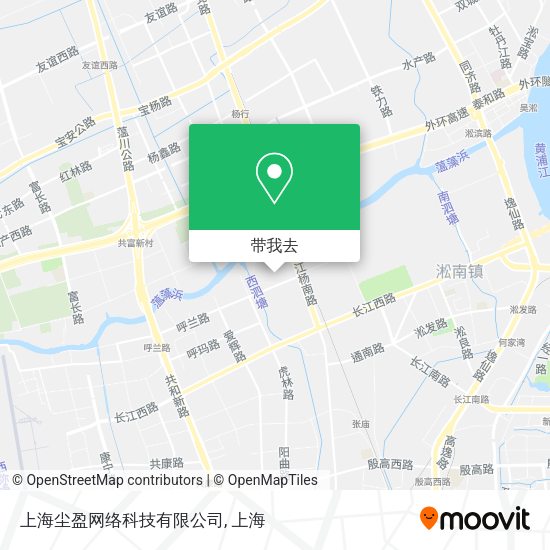 上海尘盈网络科技有限公司地图