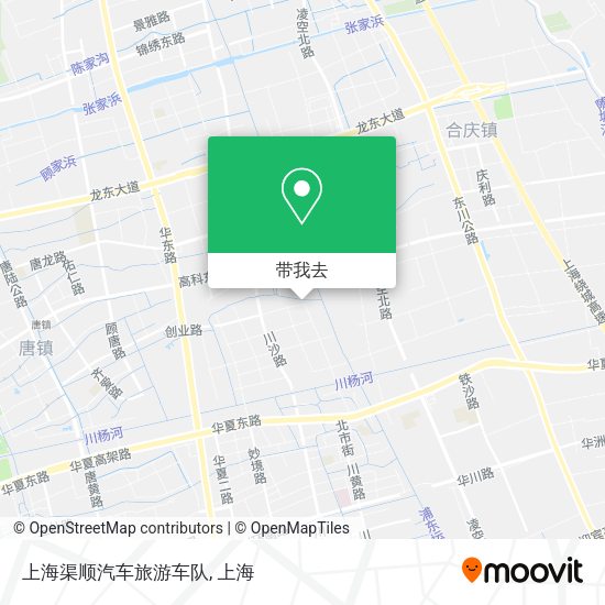 上海渠顺汽车旅游车队地图