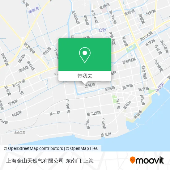 上海金山天然气有限公司-东南门地图
