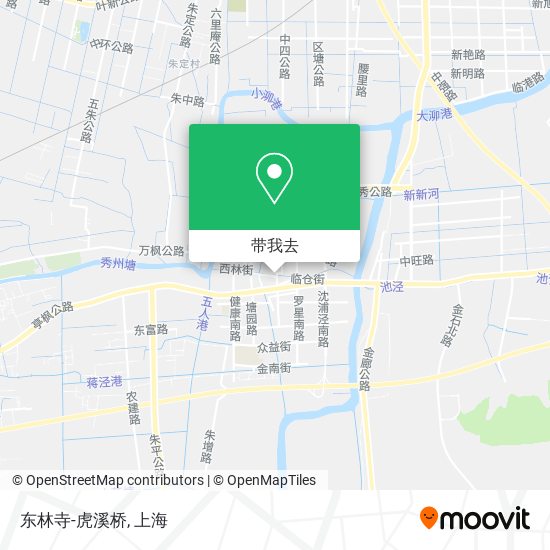 东林寺-虎溪桥地图