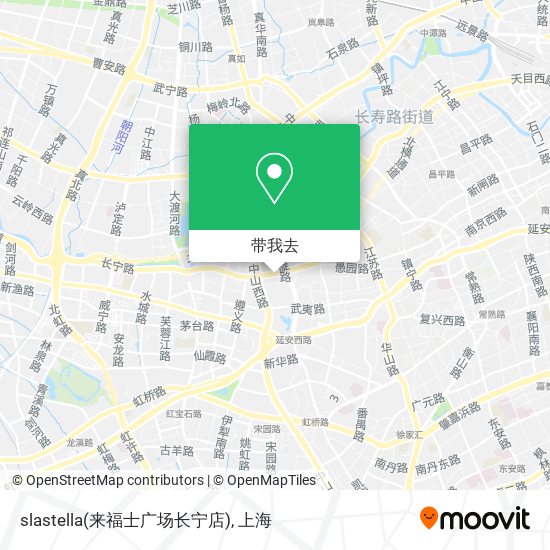 slastella(来福士广场长宁店)地图