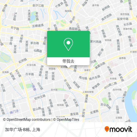 加华广场-B栋地图