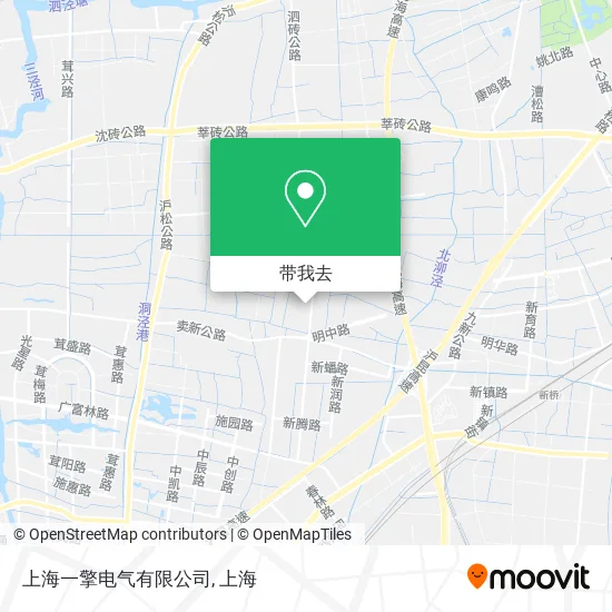 上海一擎电气有限公司地图