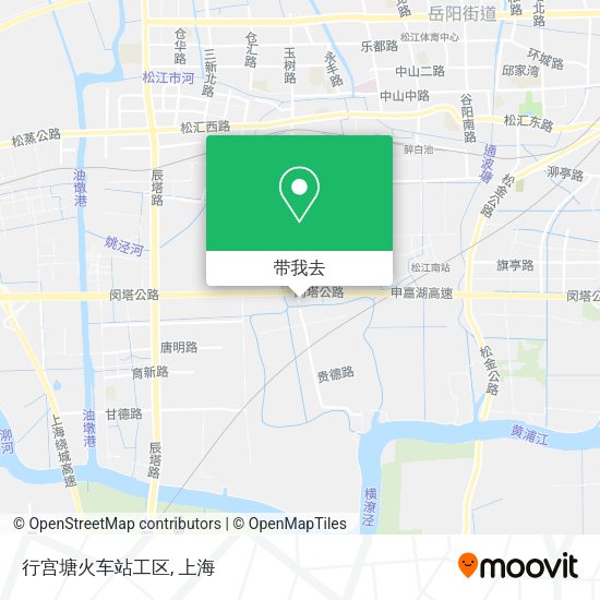 行宫塘火车站工区地图