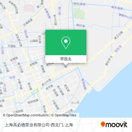 上海高必德泵业有限公司-西北门地图