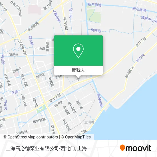 上海高必德泵业有限公司-西北门地图