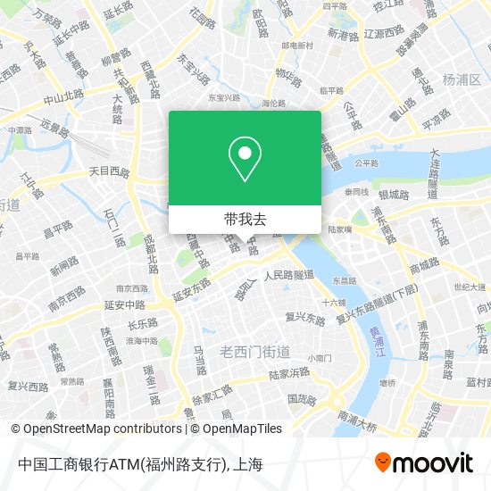 中国工商银行ATM(福州路支行)地图