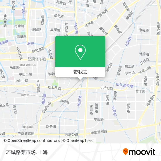 环城路菜市场地图