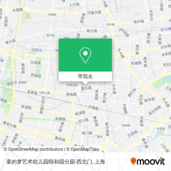 童的梦艺术幼儿园颐和园分园-西北门地图