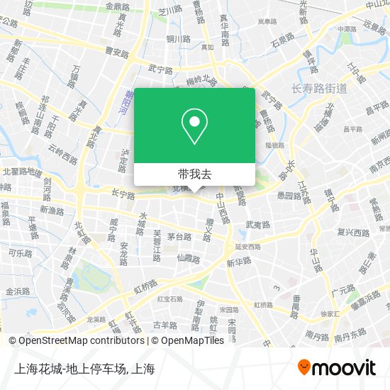上海花城-地上停车场地图