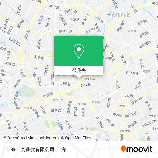 上海上焱餐饮有限公司地图