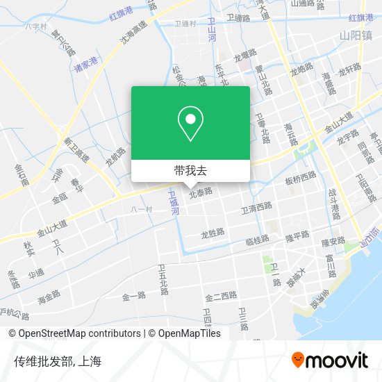 传维批发部地图