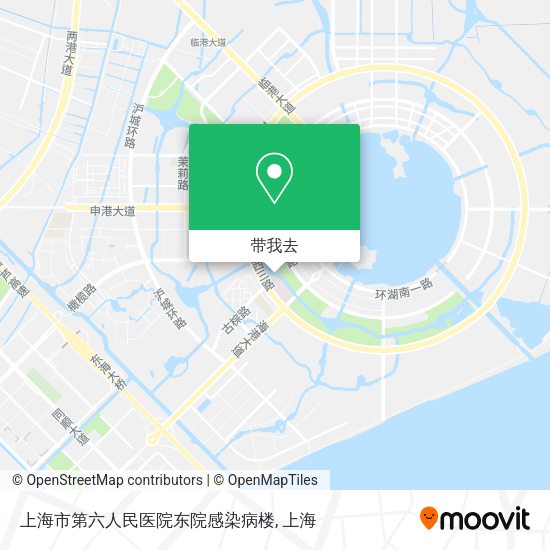 上海市第六人民医院东院感染病楼地图
