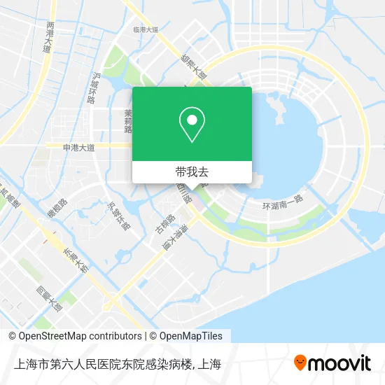 上海市第六人民医院东院感染病楼地图